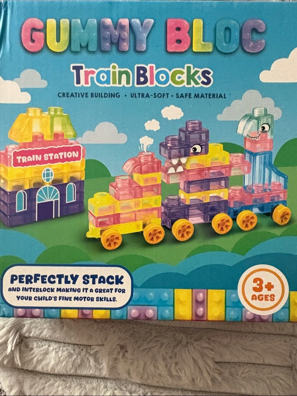 Train Blocks - Multicolor Creative Building Toy